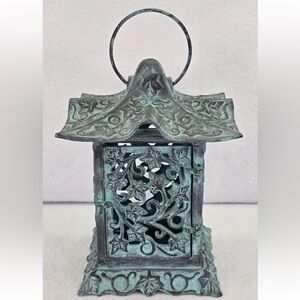 Vintage Japanese Pagoda Candle Lantern
